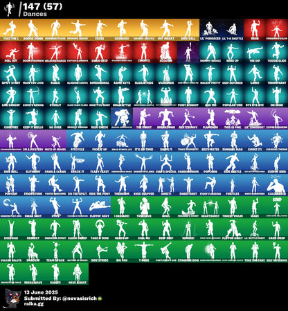 220 Skins + Black Knight + IKONIK + Rogue Spider Knight + Neo Versa